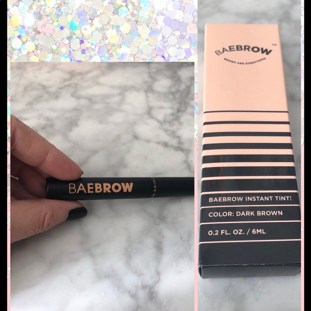 BNIB BAEBROW INSTANT TINT! DARK BROWN Price Dropped!!